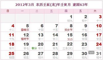 2012年农历阳历对照表(十二生肖属相年份对照表)