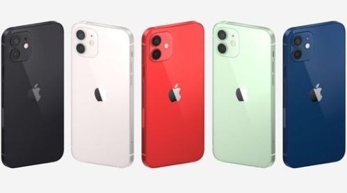 iphone12颜色(iPhone12正式发布:5种颜色,屏幕边框真的变小了)