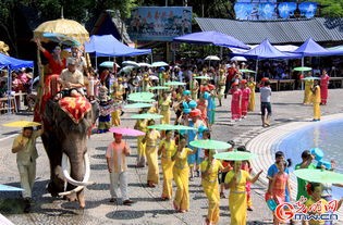 傣族的泼水节(中国傣族一年中最盛大的传统节日-泼水节)