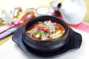 朝鲜族传统美食大酱汤,搭配丰富,酱香浓郁,好吃极了