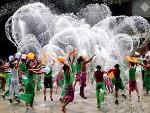 泰国泼水节