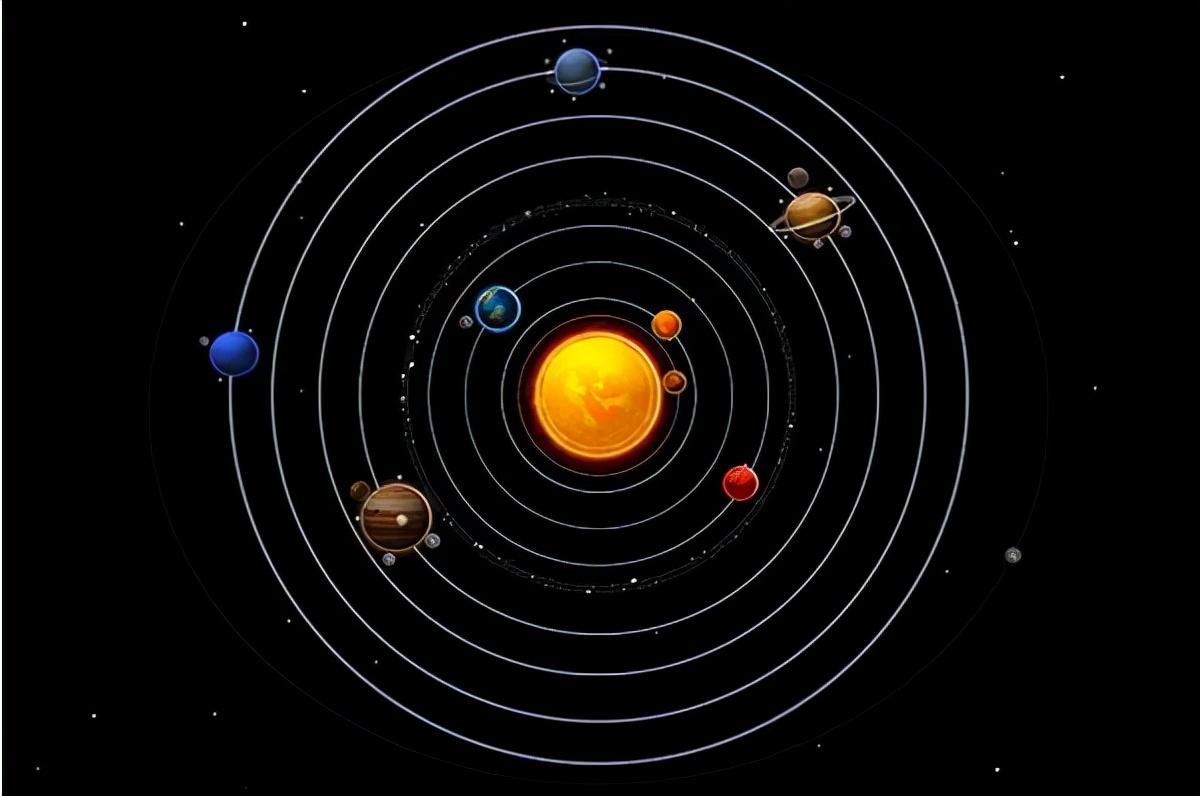 太阳系八大行星排列顺序记忆口诀-易百科