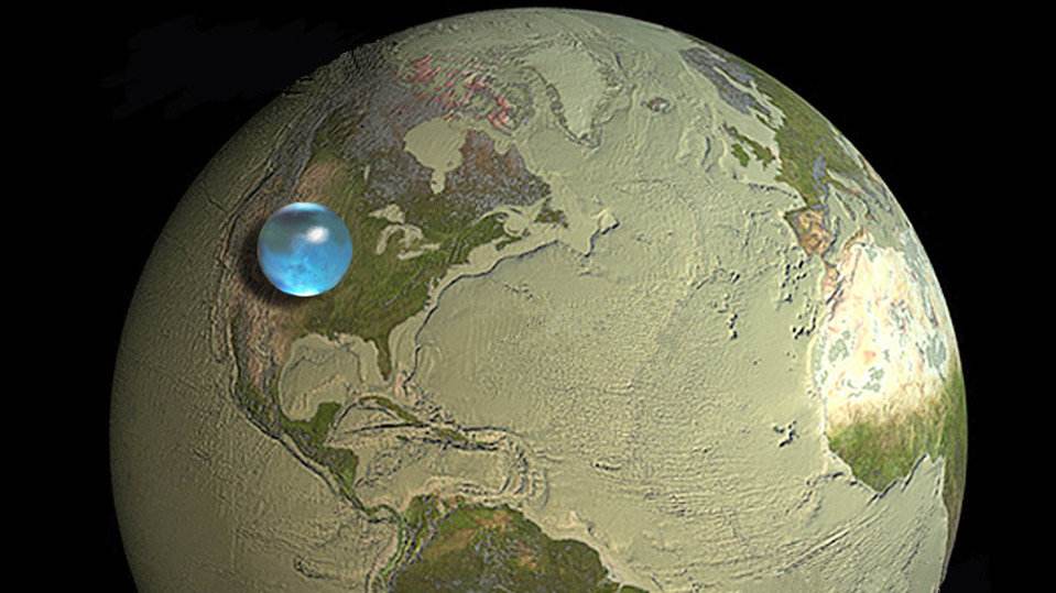 水域占地球表面积约多少比率