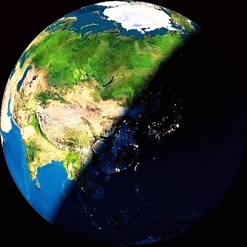 地球自转方向(地球为什么逆时针自转呢?)-易百科